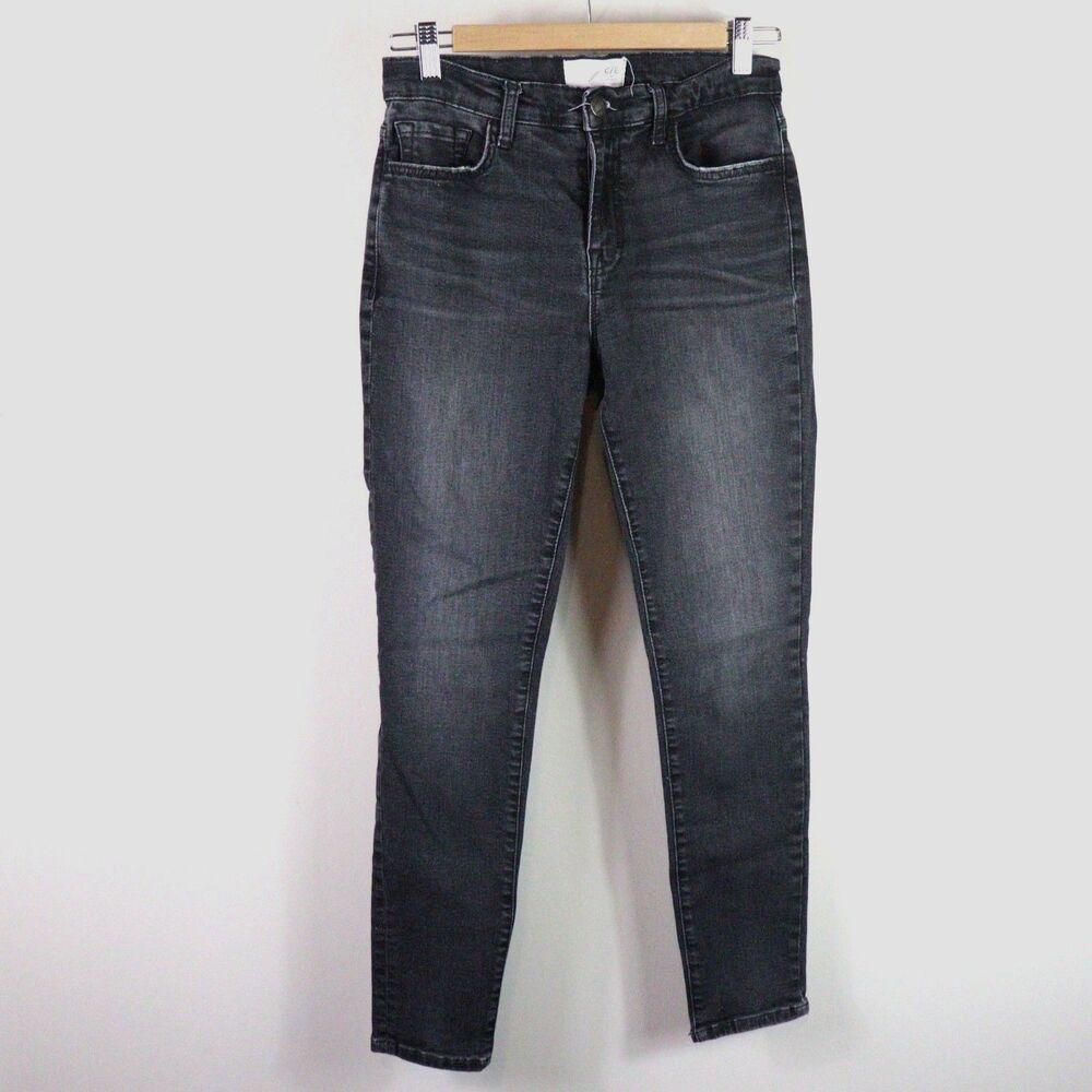 C/E Current Elliot Skinny Black Jeans size 28